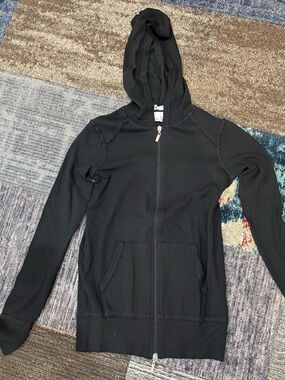 Crown Jewel - 26” Ling Sweatshirt - Black Zip-Up Hoodie